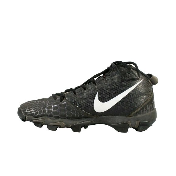 Nike Shoes Nike Fastflex 856 Trout Black Nylon Baseball Cleats Size